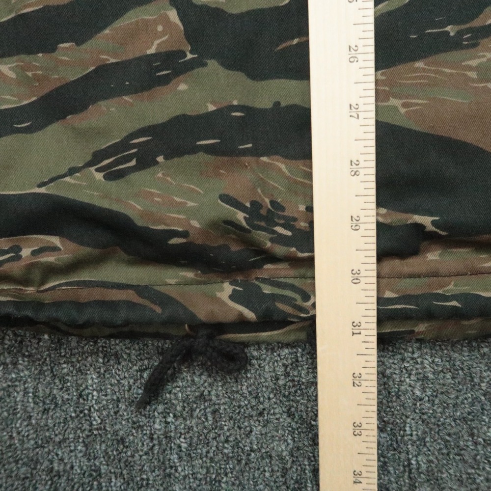 Rothco Jacket Men Large Brown Black Green Tiger Stripe Camo M65 Field Military - Picture 9 of 10